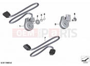 BMW Motorrad BMW 2024 S models S 1000 R (0E51, 0E53) Switch, side stand