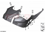 BMW Motorrad BMW 2024 S models S 1000 R (0E51, 0E53) Panel, fuel tank  2