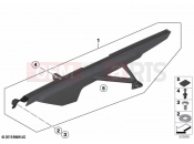 BMW Motorrad BMW 2024 S models S 1000 R (0E51, 0E53) Chain guard carbon