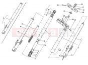 DUCATI 1996 Supersport 600 SS FRONT FORK » FRONT SUSPENSION