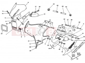 DUCATI 1996 Supersport 750 SS DM 009457&GT; FAIRING » PLASTICS