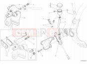 DUCATI 2017 Scrambler Desert Sled REAR BRAKE SYSTEM