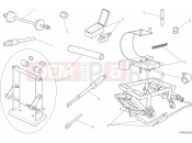 DUCATI 2017 Scrambler Desert Sled WORKSHOP SERVICE TOOLS, FRAME