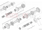 DUCATI 2017 Scrambler Desert Sled GEAR BOX
