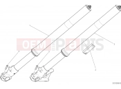 DUCATI 2017 Scrambler Desert Sled FRONT FORK