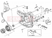 DUCATI 1996 Supersport 900 SS GENERATOR COVER FM <007088 » IGNITION SYSTEM