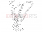 PIAGGIO Beverly 300 Deep Black E5 MY23 (EU) Frame/bodywork