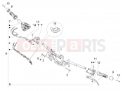 PIAGGIO BV 400 Deep Black E5 (CA, USA) Handlebars - Master cil.