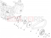 Driving pulley - Piaggio Medley 125 E5 (EU) 2022
