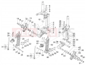 Front suspension - Shock absorber/s - Piaggio MP3 310 HPE / HPE Sport E5+ (EU) 2024