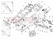 DUCATI 1996 Superbike 916 Senna REAR FRAME FM &GT;003096 » FRAME