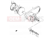 SUZUKI AP50 S (1995) (R/S/T) 10 - TRANSMISSION (1)
