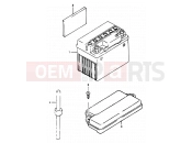 SUZUKI AP50 S (1995) (R/S/T) 16 - BATTERY