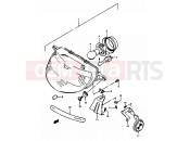 SUZUKI AP50 S (1995) (R/S/T) 19 - HEAD LAMP