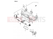 SUZUKI AP507 W (1998) (T/7/V) 20 - REAR COMBINATION LAMP