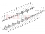 DUCATI Monster 1000 S GEAR-BOX