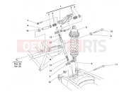 DUCATI Monster 1000 S REAR SUSPENSION