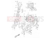SUZUKI AY50 W (1998) Katana 2A - CRANKCASE (MODEL AY50WR K1)