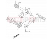 SUZUKI AY50 W (1998) Katana 14 - KICK STARTER (MODEL V/W)