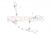 Driving mirror/s - Motoguzzi V7 Stone E5+ (EU) 2025