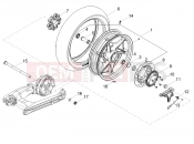 Rear wheel - Motoguzzi V7 Stone E5+ (EU) 2025