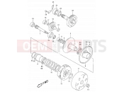 SUZUKI AY50 Y (2000) Katana 13A - TRANSMISSION (2) (MODEL X/Y)