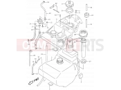 SUZUKI AY50 Y (2000) Katana 27 - FUEL TANK