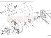 DUCATI 2025 Desert X Discovery Rear wheel