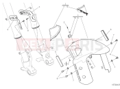 DUCATI 2025 Desert X Discovery Front mudguard