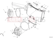 DUCATI 2025 Desert X Discovery Water cooler