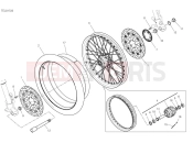 DUCATI 2025 Desert X Rally Front wheel