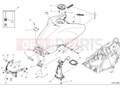 DUCATI Diavel for Bentley Fuel tank