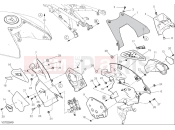 DUCATI Diavel for Bentley Center side fairings