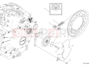 DUCATI Panigale V2 Front sprocket & chain