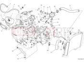 DUCATI Panigale V2 Cooling circuit