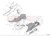 DUCATI Panigale V2 Left side fairings