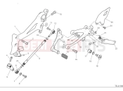 DUCATI Panigale V4 Left footrest