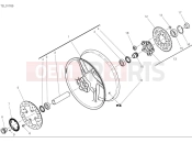 DUCATI Panigale V4 S Rear wheel