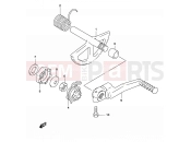 SUZUKI AY50 K3 (2003) Katana 14A - KICK STARTER (MODEL K3/K4)