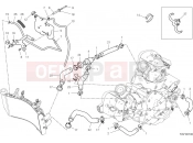 DUCATI 2025 Hypermotard 950 Cooling circuit