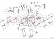 Vertical cylinder head - Ducati Hypermotard 950 SP 2025