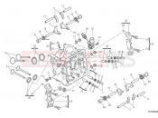 Horizontal cylinder head - Ducati Hypermotard 950 SP 2025