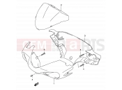 SUZUKI AY50 K4 (2004) Katana 35A - HANDLE COVER (MODEL AY50W K3)