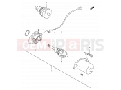 SUZUKI AY50S K3 (2003) Katana 15 - STARTING MOTOR