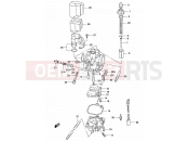 SUZUKI AY50S K4 (2004) Katana 5A - CARBURETOR (MODEL AY50W K3/K4)