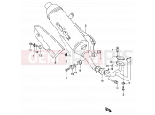 SUZUKI AY50S K4 (2004) Katana 7C - MUFFLER (MODEL K3/K4)
