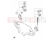 SUZUKI AY50S K4 (2004) Katana 24 - SWITCH ASSY