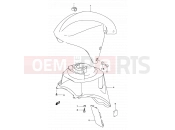 SUZUKI AY50S K4 (2004) Katana 33C - FRONT FENDER (MODEL K4)