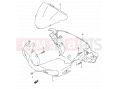 SUZUKI AY50S K4 (2004) Katana 35B - HANDLE COVER (MODEL AY50W K4)
