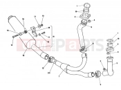 DUCATI 1995 Supersport 600 SS EXHAUST SYSTEM » EXHAUST SYSTEM